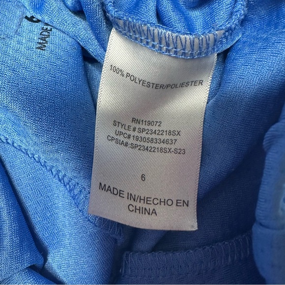 Sonic the Hedgehog 2 Pc Set T-Shirt & Shorts Blue & Grey Size 6 - Picture 11 of 16